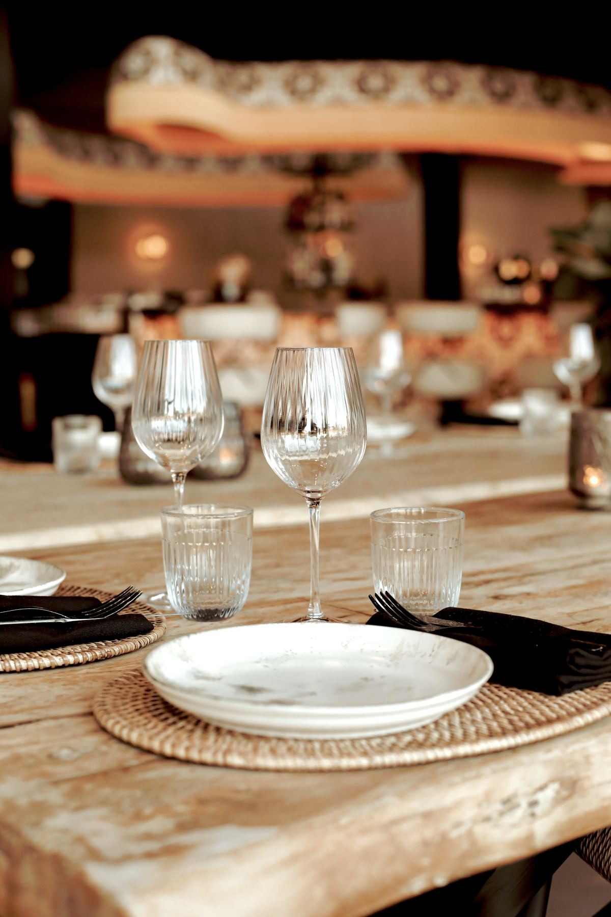 Tafelschikking aan de Family Kitchen Table van Giorgio Rosa